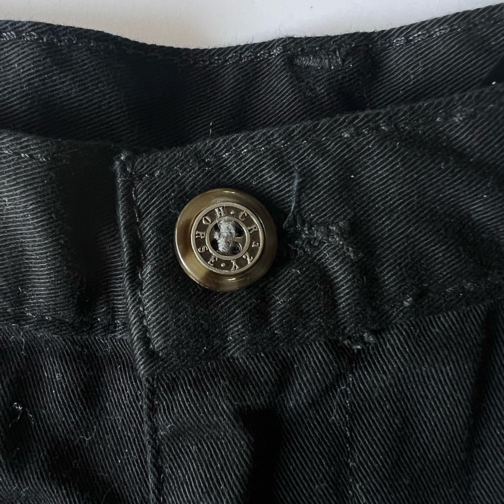 Crazy Horse (Liz Claiborne Company) Black Long Pocketed Shorts.  NWT.  Size = 12 - Picture 7 of 13